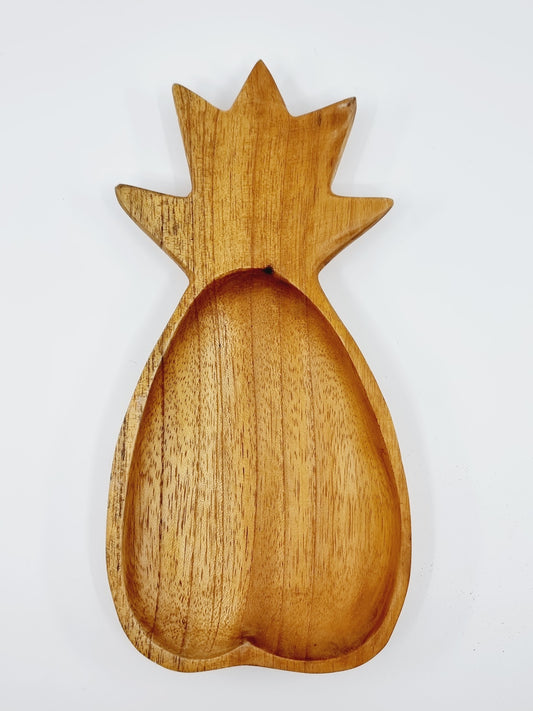 Plat en bois ananas