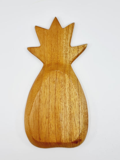 Plat en bois ananas