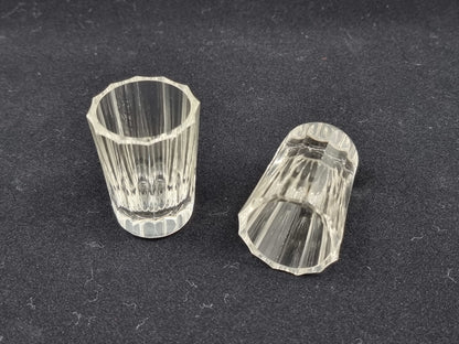 Verre à liqueur à base lourde (2 pièces)