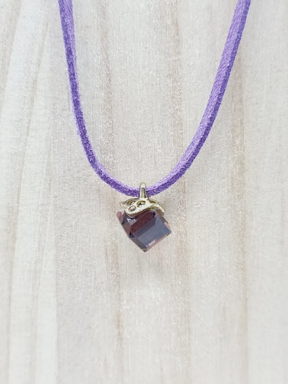 Collier - Cristal violine