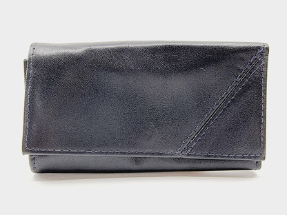 Etui porte clés en cuir - noir