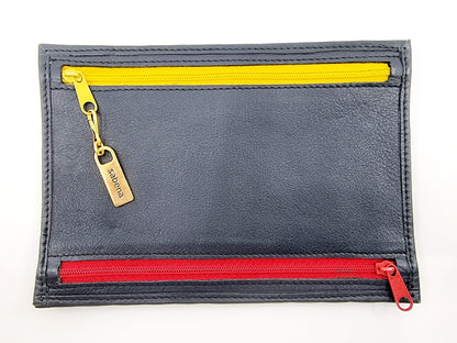 Porte monnaie à 4 fermetures éclair