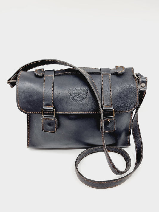 Sac cartable en cuir