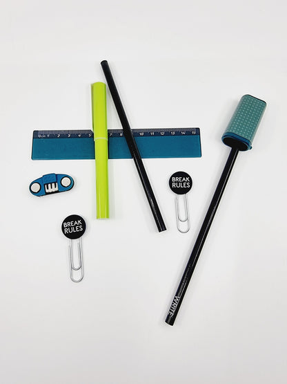 Set de papeterie - Enfreindre les règles (8 pièces)