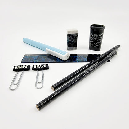 Set de papeterie - Brave (8 pièces)