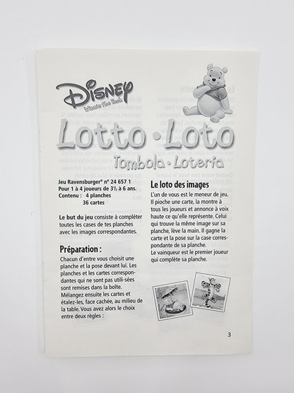 Loto Winnie l'Ourson