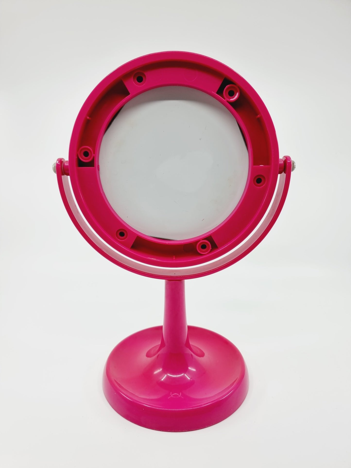 Miroir sur pied - rose