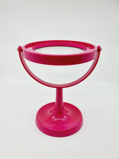 Miroir sur pied - rose