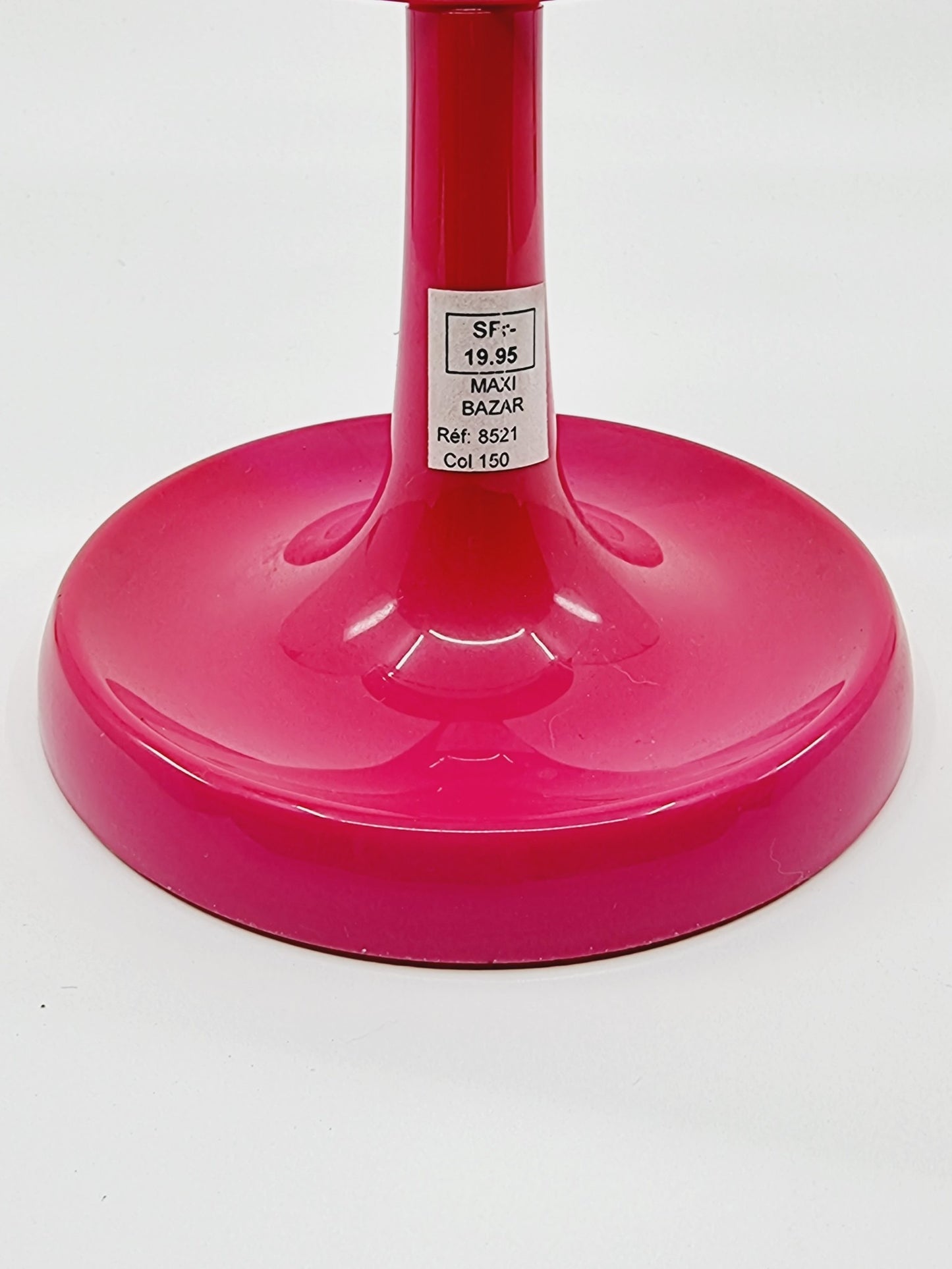 Miroir sur pied - rose