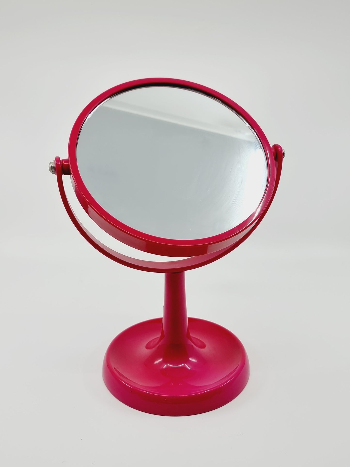 Miroir sur pied - rose