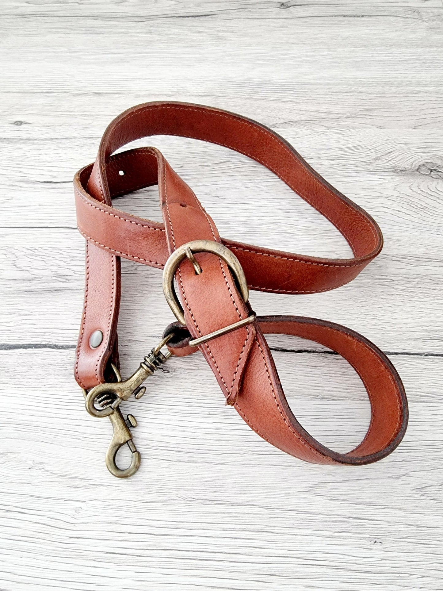 Sacoche/besace en cuir