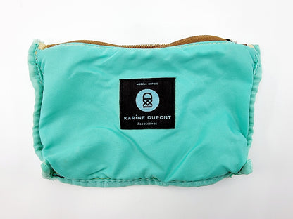 Trousse de toilette avec anneaux en métal (2 pièces)