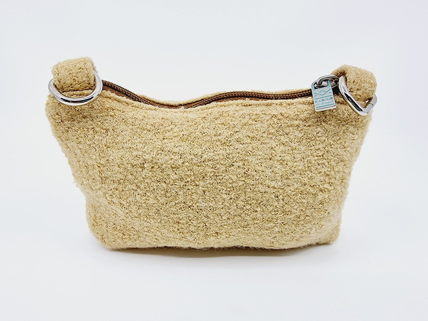 Trousse de toilette avec anneaux en métal (2 pièces)