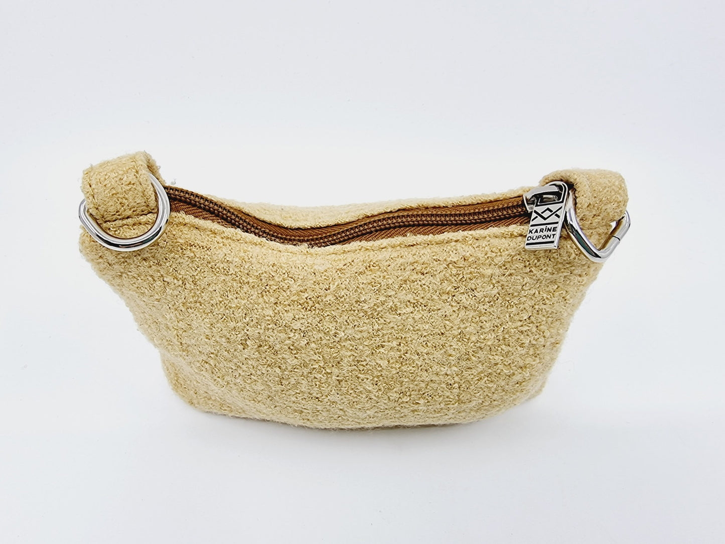 Trousse de toilette avec anneaux en métal (2 pièces)