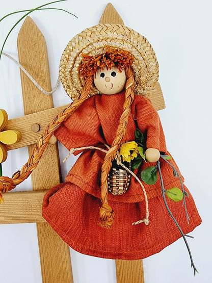 Décoration automnale à suspendre