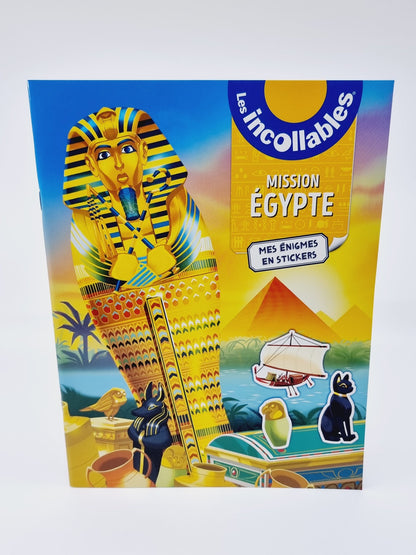 Mission Égypte - Mes énigmes en stickers