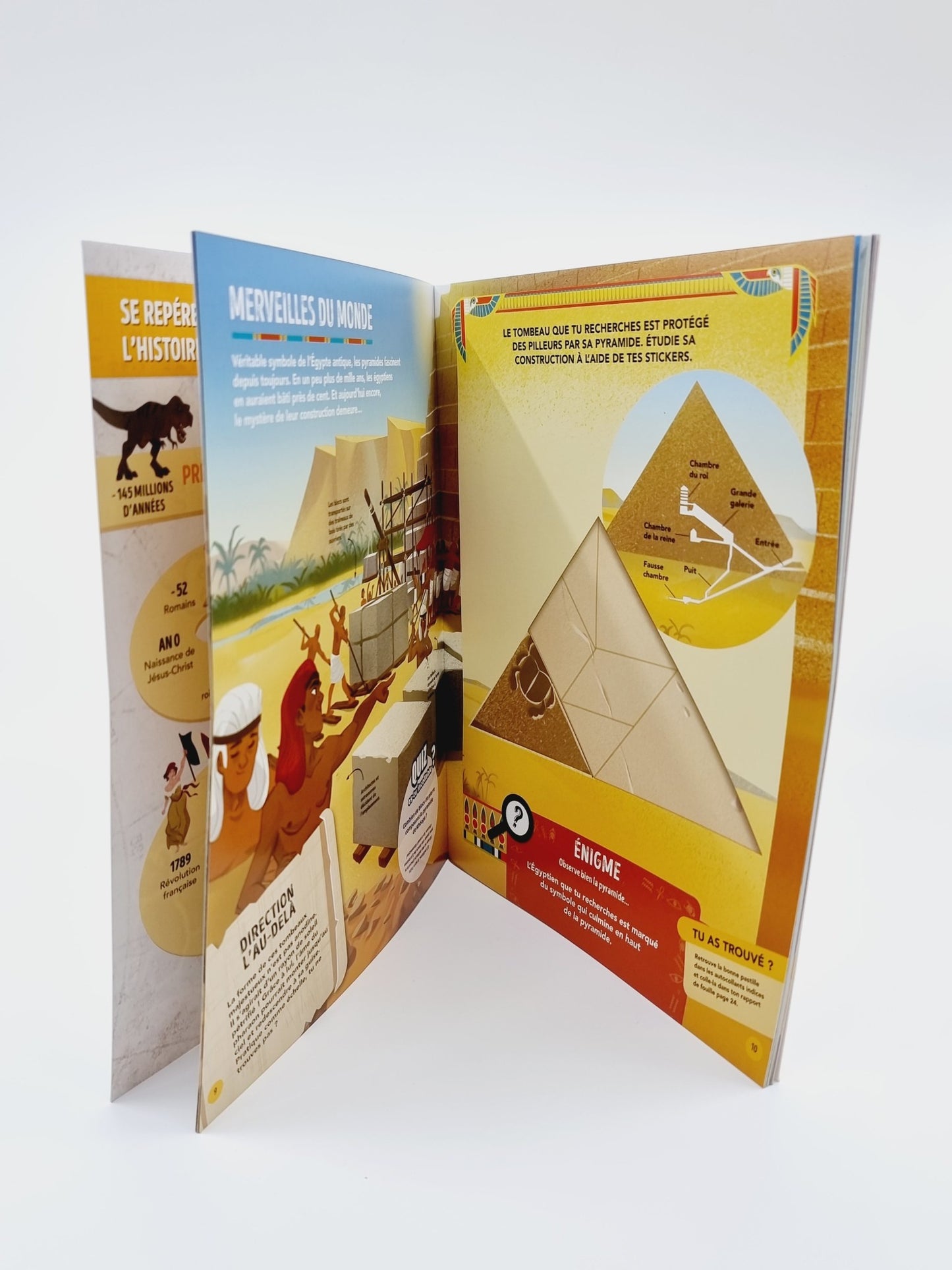Mission Égypte - Mes énigmes en stickers