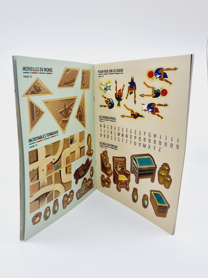 Mission Égypte - Mes énigmes en stickers