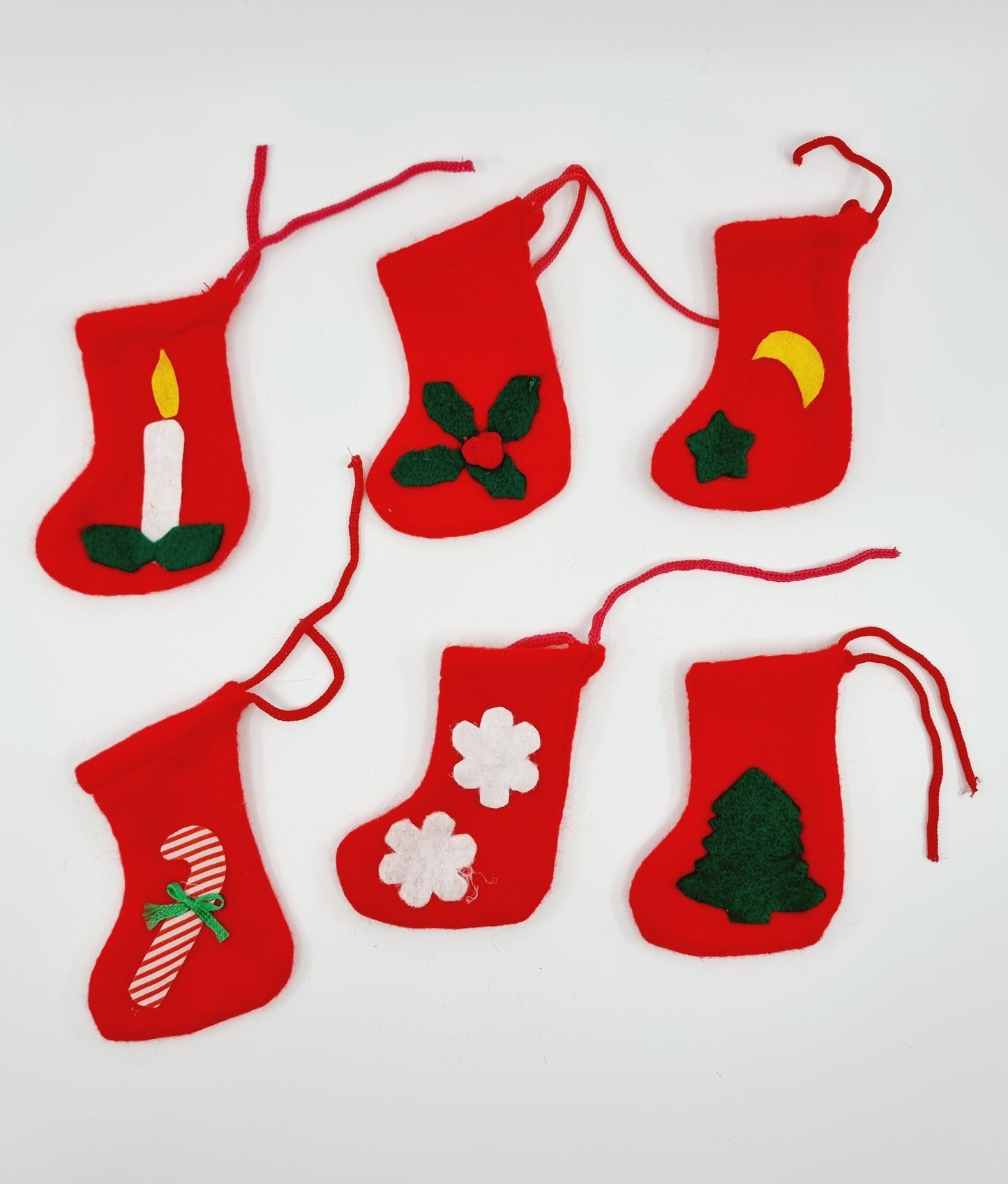 Botte de Noël à suspendre (7 pièces)