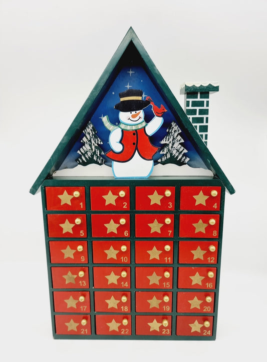 Calendrier de l'avent - La maison du bonhomme de neige