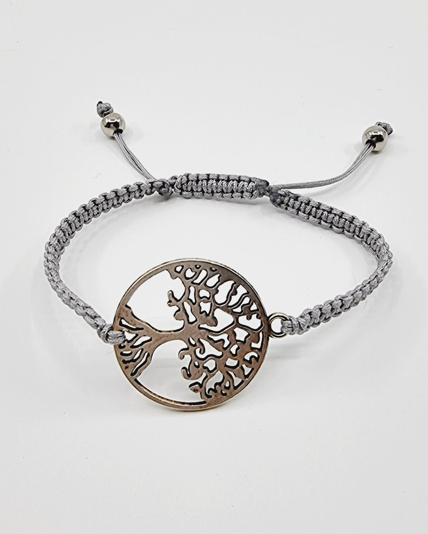 Bracelet arbre de vie - gris