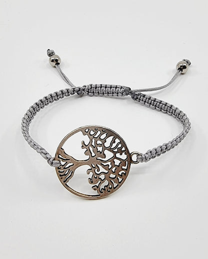 Bracelet arbre de vie - gris