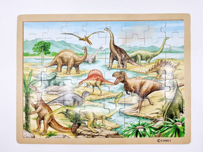 Puzzle en bois - Dinosaures