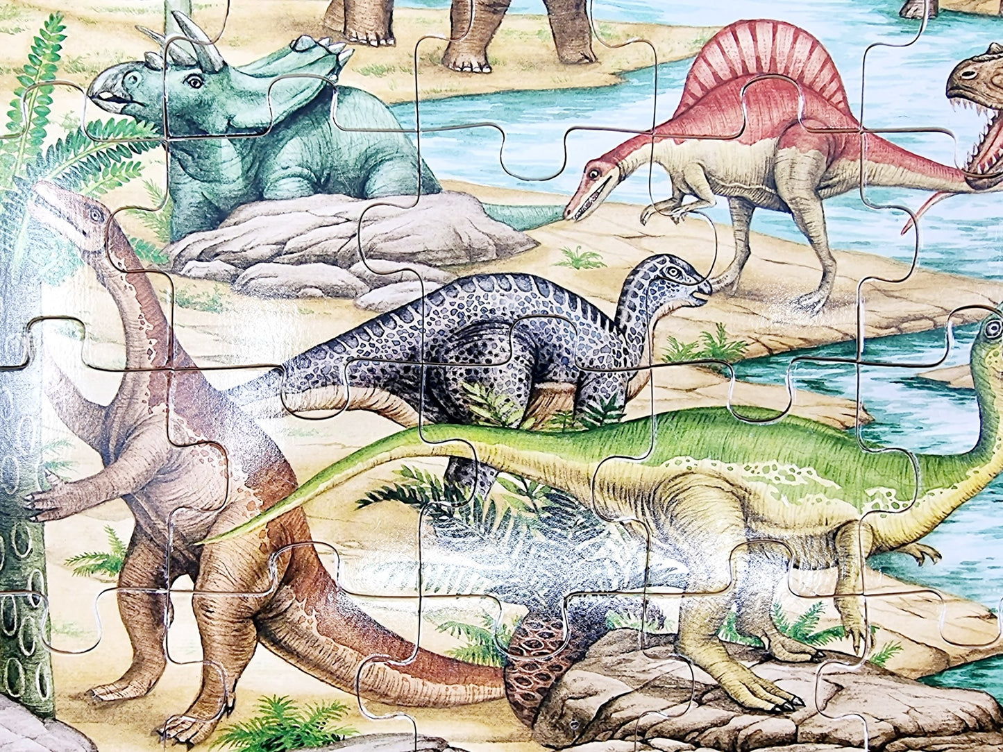 Puzzle en bois - Dinosaures