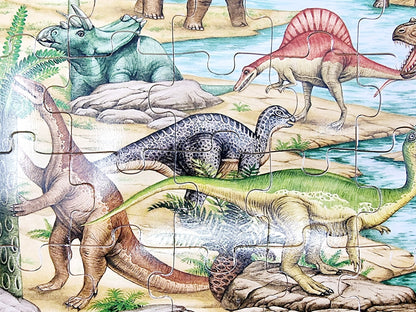 Puzzle en bois - Dinosaures