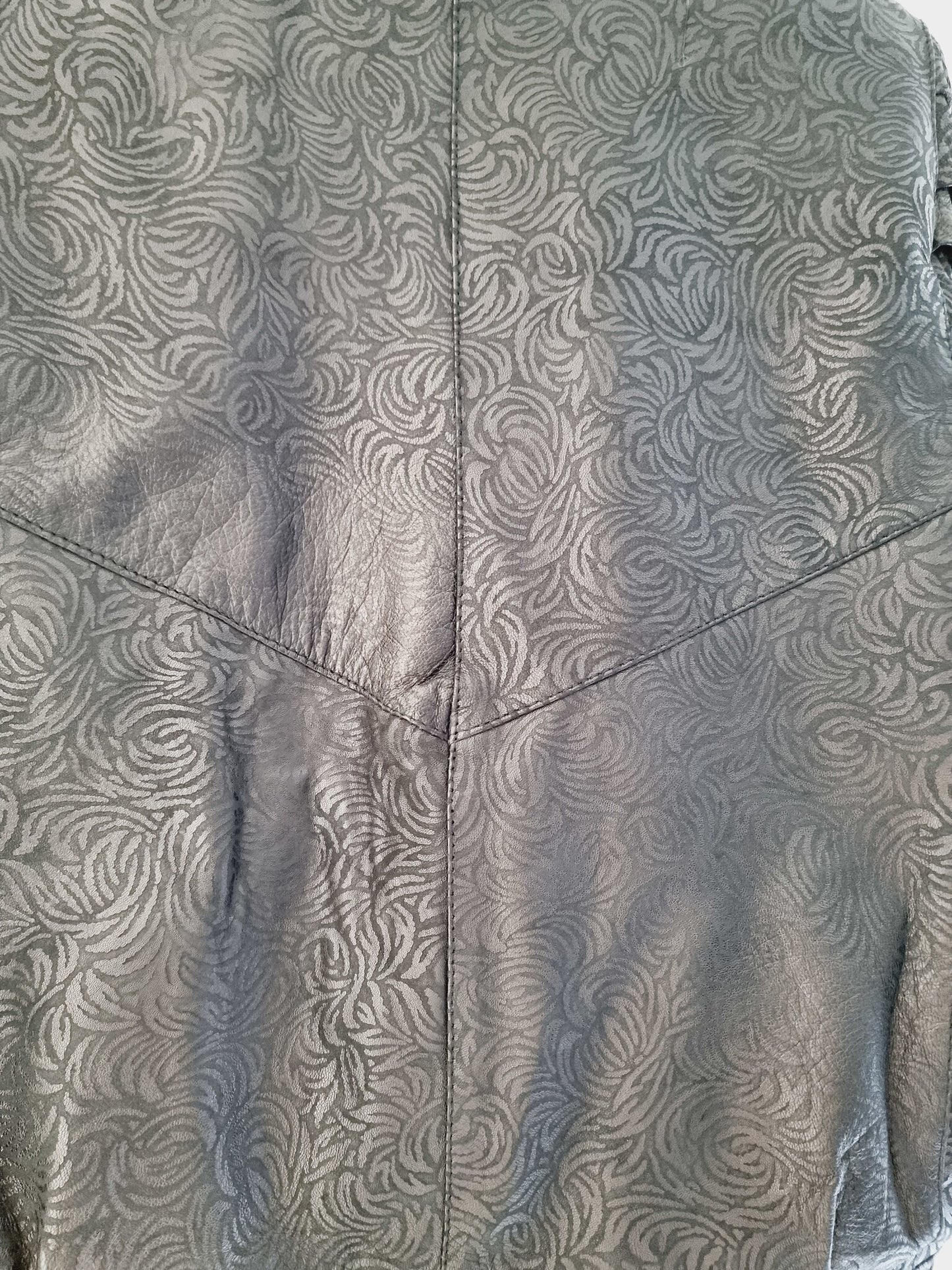 Bomber vintage en cuir (SIZE : M)