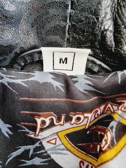 Bomber vintage en cuir (SIZE : M)