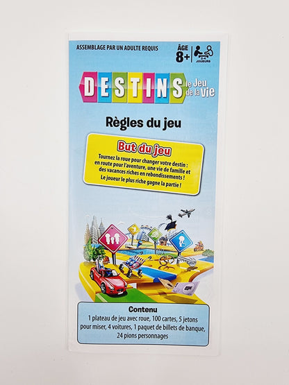 DESTINS, le jeu de la vie