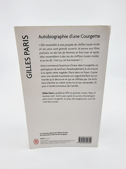 Livre - Autobiographie d'une courgette