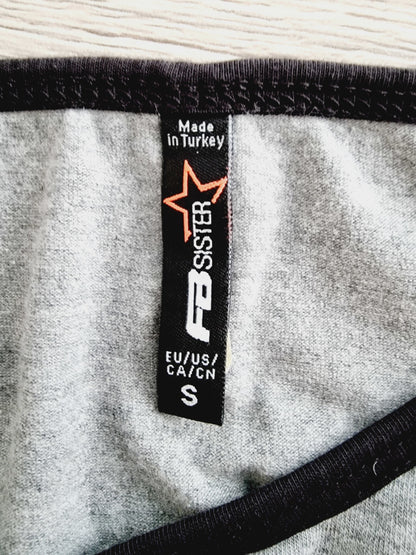 T-shirt crop top - #HIPSTA