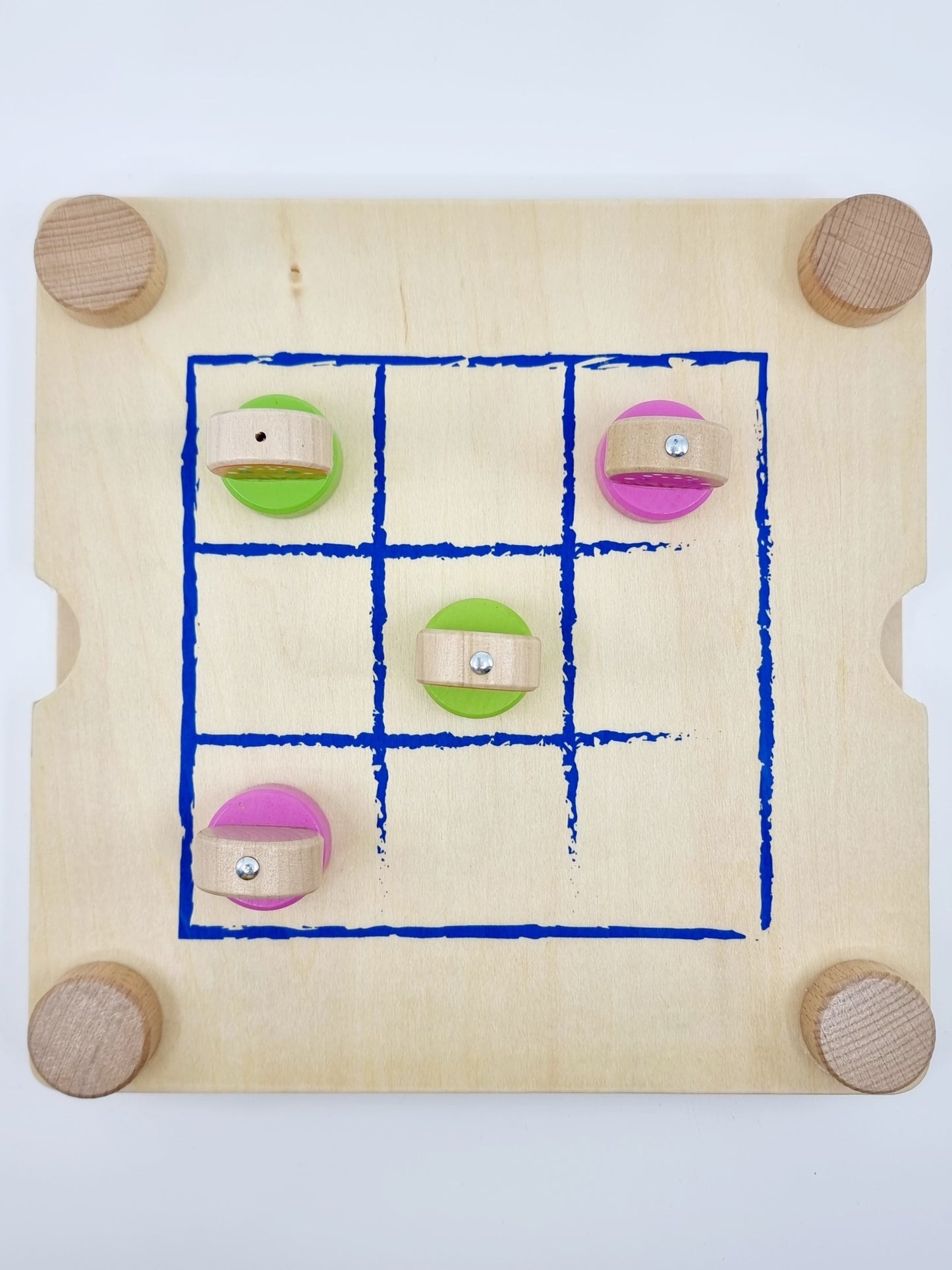 2 en 1, jeu de Pêche Memory et Morpion