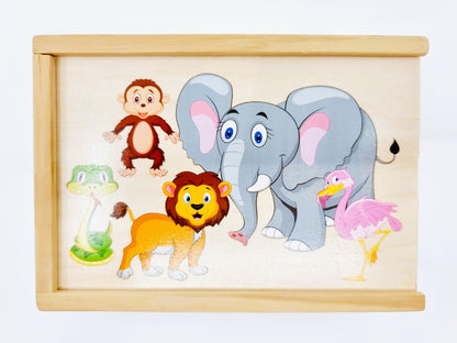 Domino - Animaux de la jungle