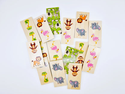 Domino - Animaux de la jungle