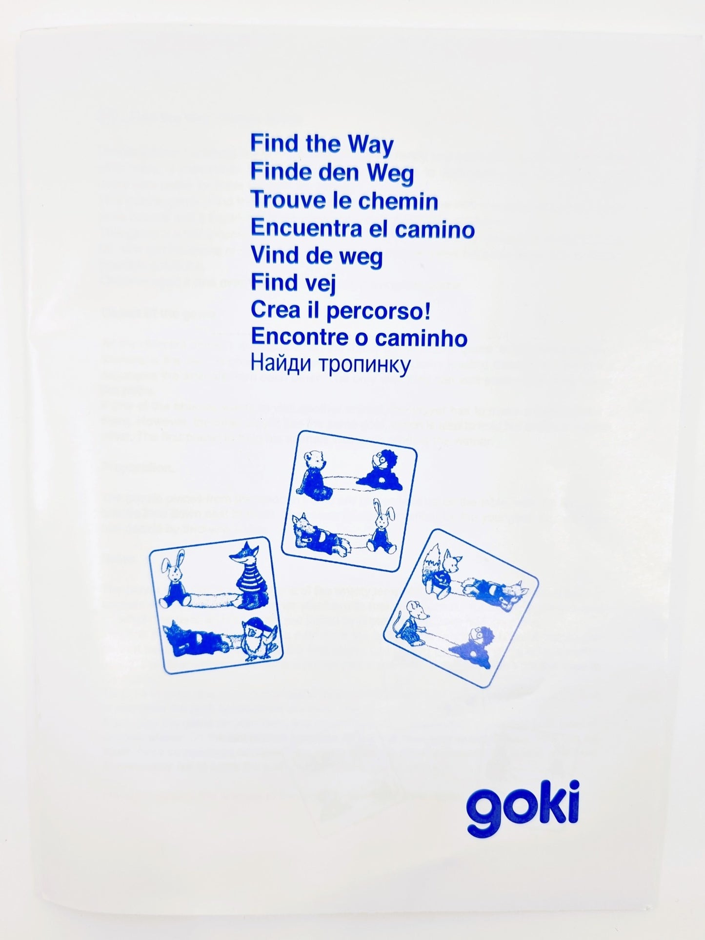 Trouve le chemin à travers la forêt