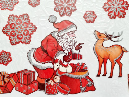 Stickers de Noël pour fenêtres et miroirs - Modèle 01