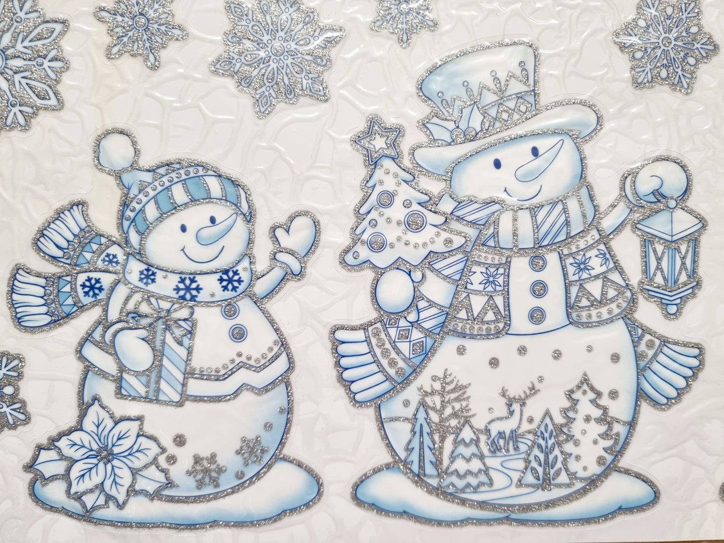 Stickers de Noël pour fenêtres et miroirs - Modèle 04