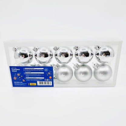 Boule de Noël (10 pièces) - Modèle 01