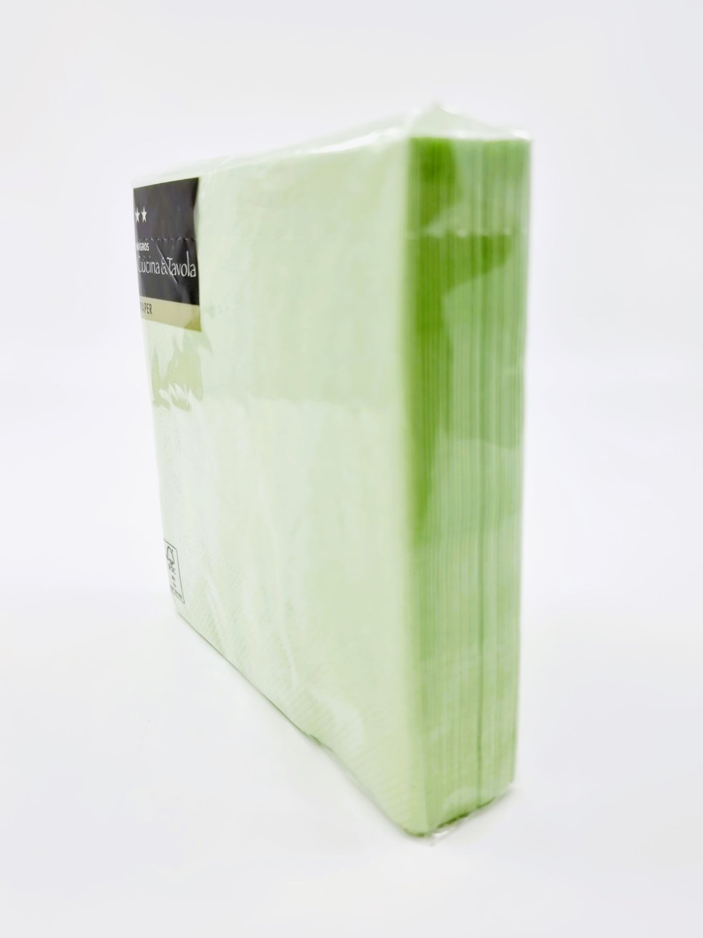 Serviette en papier - Verte (30 pièces)