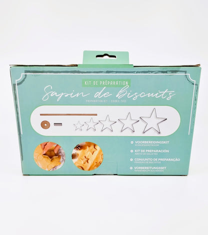Kit pour confectionner un sapin en biscuits