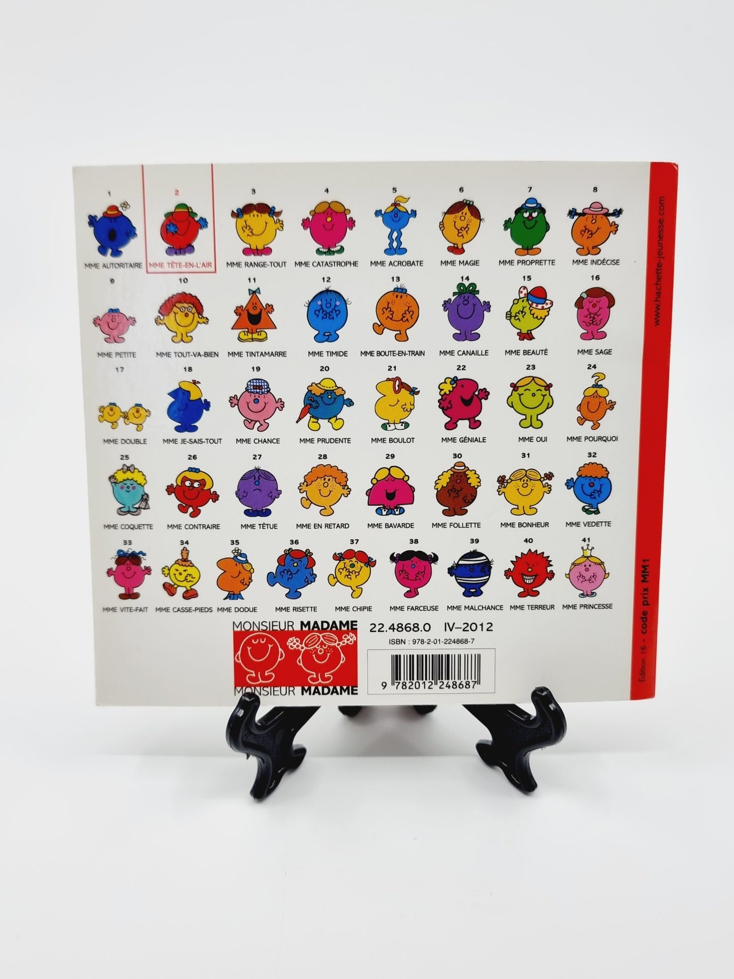 Livre - Mme Tête-En-L'Air