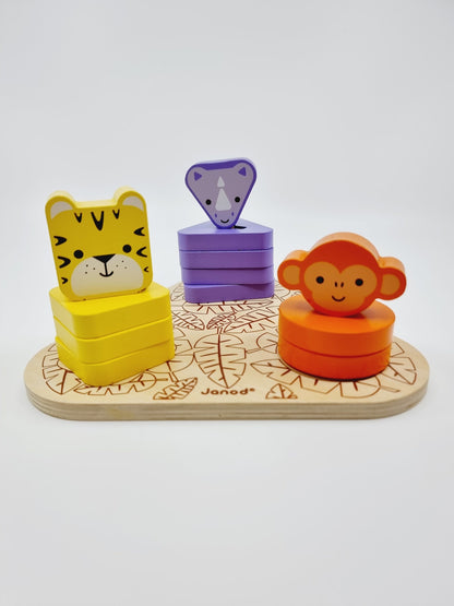 Jeu d'éveil Janod, j'apprends à visser - Afrique