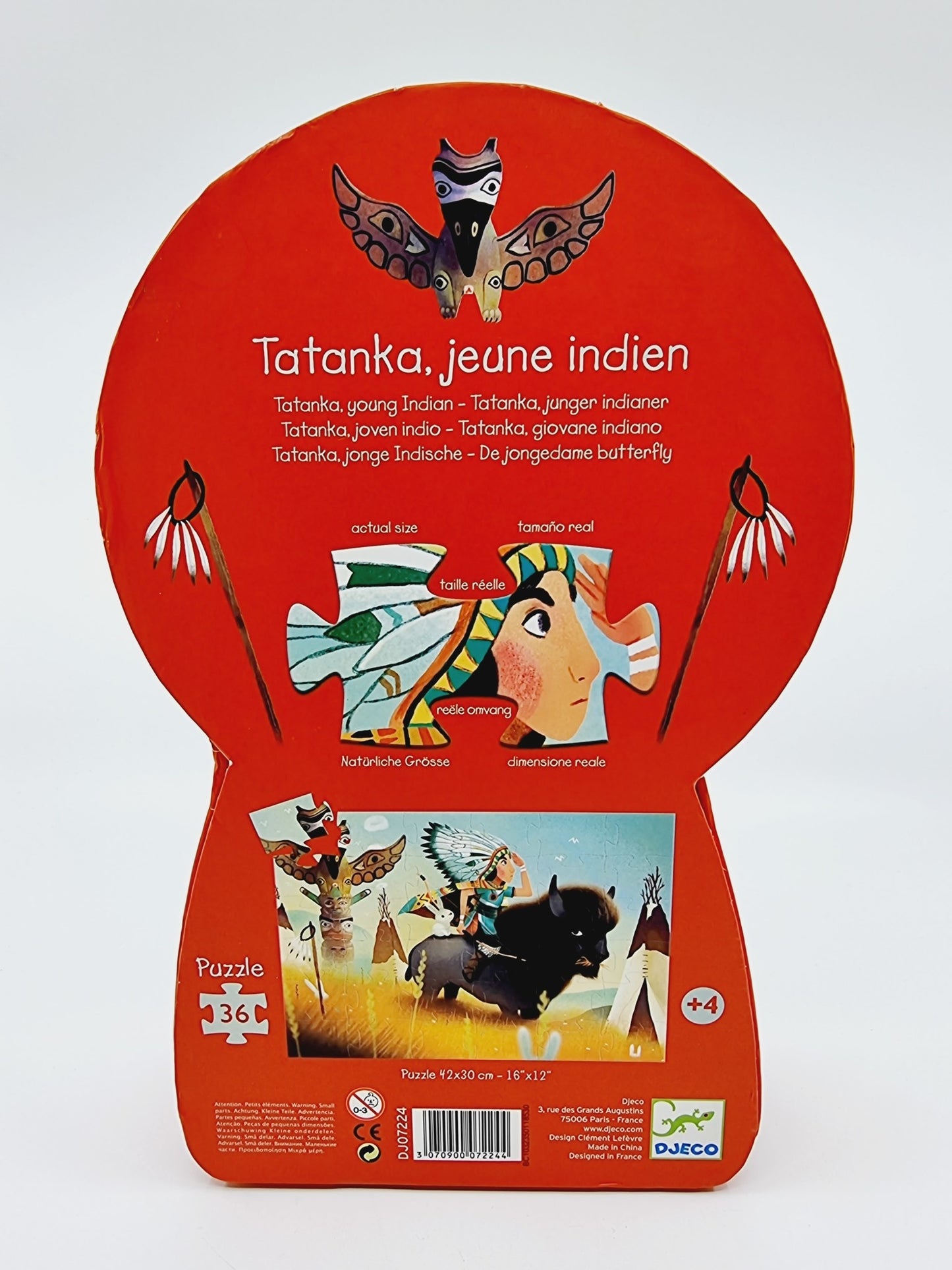 Puzzle - Tatanka, jeune indien