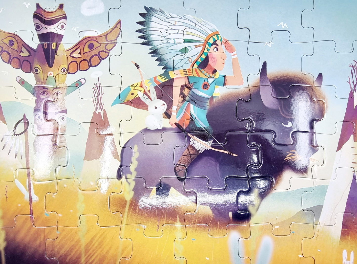 Puzzle - Tatanka, jeune indien