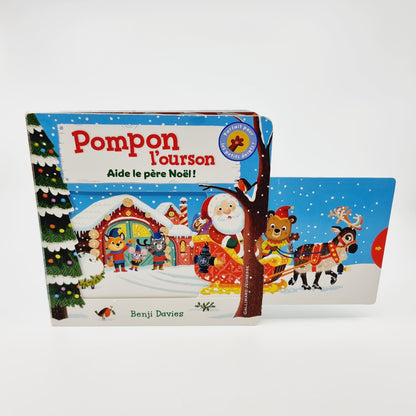 Livre-Jeu - Pompon l'ourson, aide le père Noël !