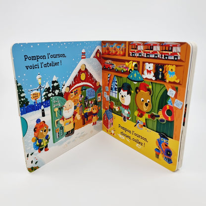 Livre-Jeu - Pompon l'ourson, aide le père Noël !