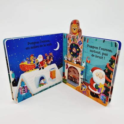 Livre-Jeu - Pompon l'ourson, aide le père Noël !